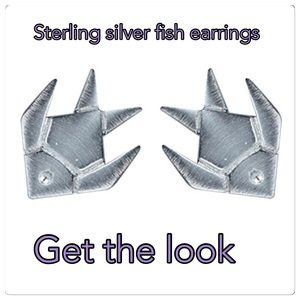 NWT sterling silver earring trio